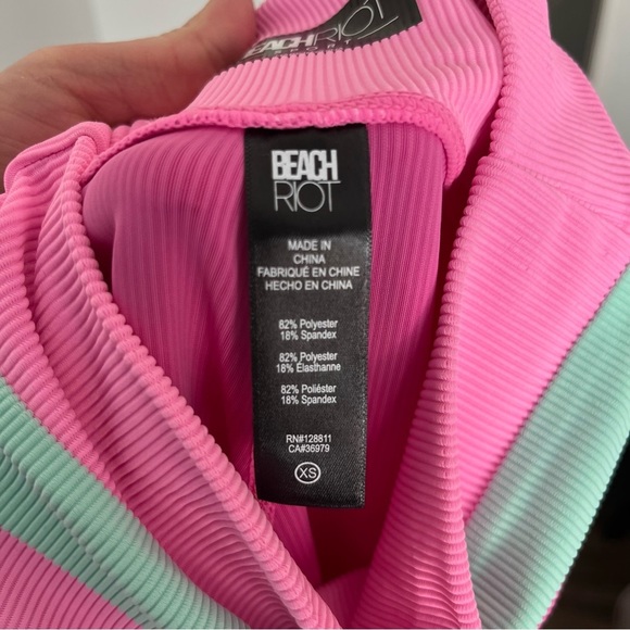 Beach Riot Leggings Women's XS Melinda Blossom Colorblock Retro Athleisure - Picture 5 of 7